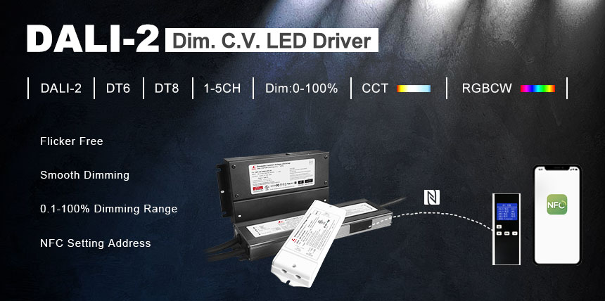 DALI 2 dimmable led power supply 30w