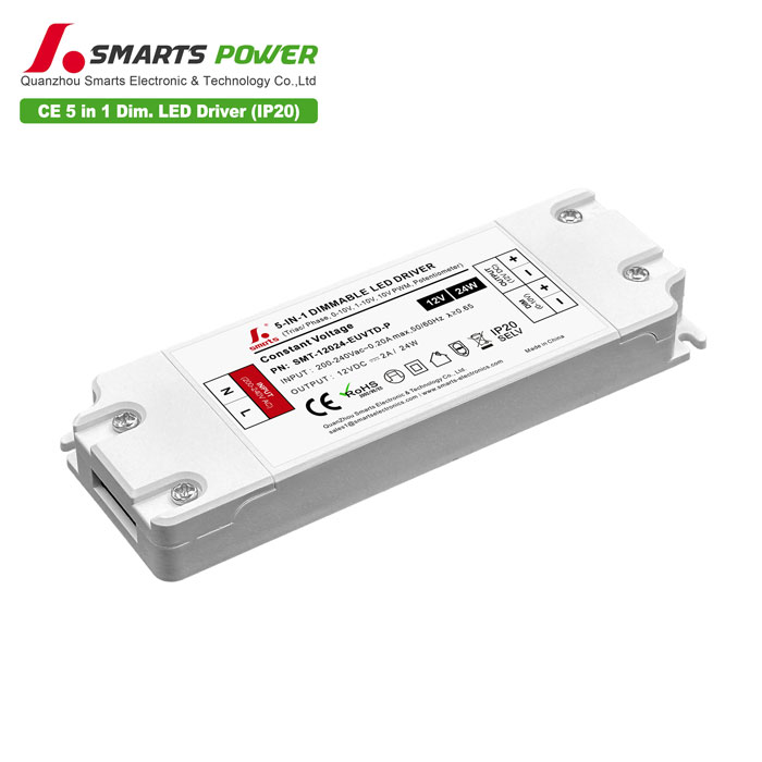 12v 24w 0-10 dimmable led driver