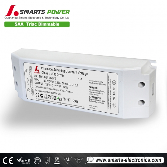 triac dimming led driver 12v 60W