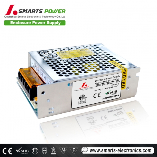 Best 12v 72w IP20 power supply