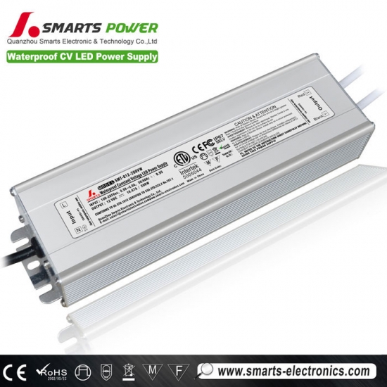 ETL CE Rohs listed Constant Voltage LED Power Supply