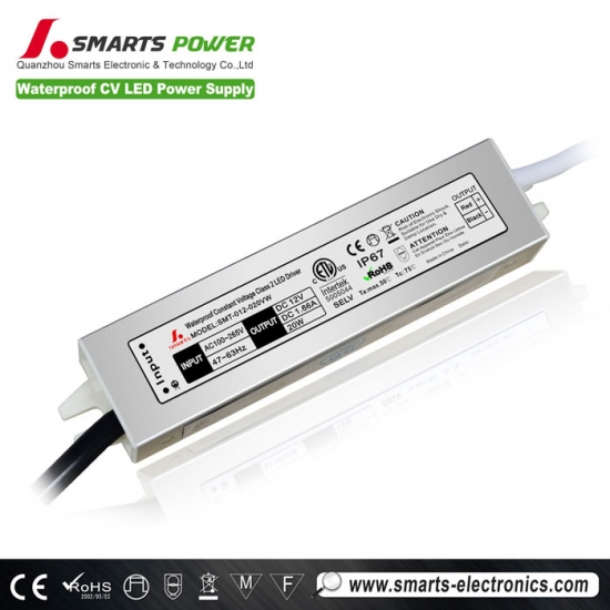 12V 20W Constant voltage LED power supply