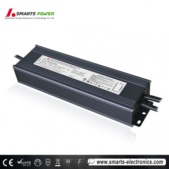 UL/cUL Listed 12V 300W Triac Dimmable LED Drivers for LED Strip