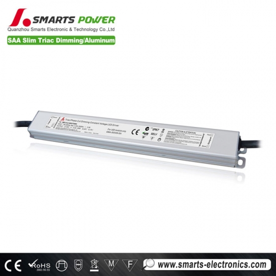 saa listed 12vdc 60w triac dimmable led driver