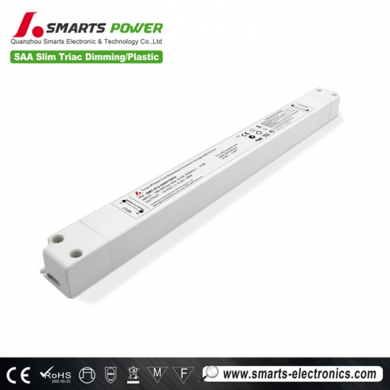 saa listed 12vdc 60w triac dimmable led driver