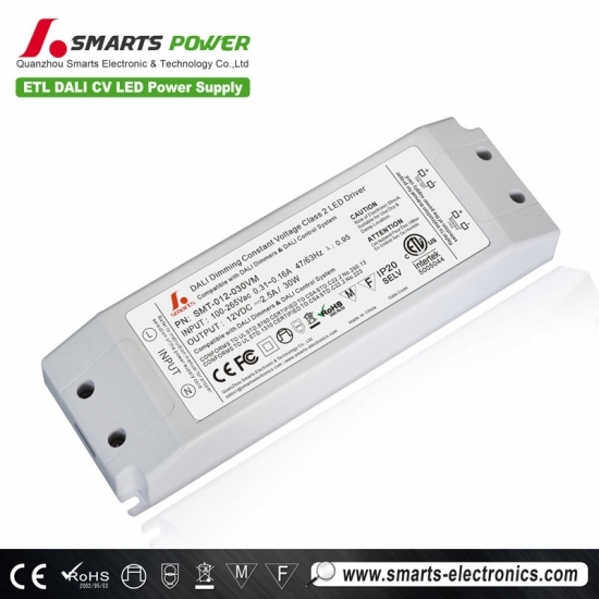 DALI Dimmable constant voltage led driver