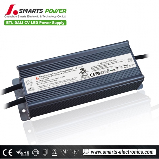 24v 100w DALI Constant Volatge Dimmable LED Power Supply