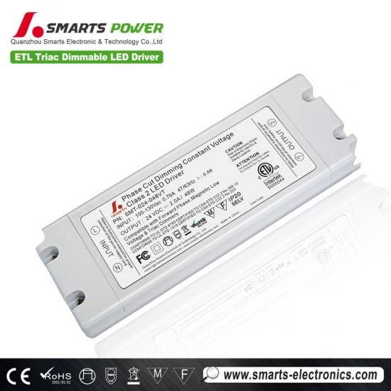 ETL Triac Dimmable LED Driver,led power supply 24v,24v dimmable led driver