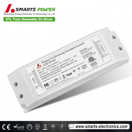 350mA triac dimmable LED driver