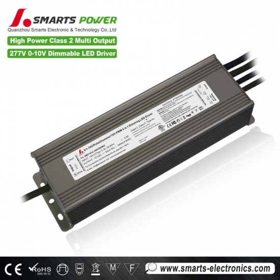 12v 180w 277v dimmable led driver