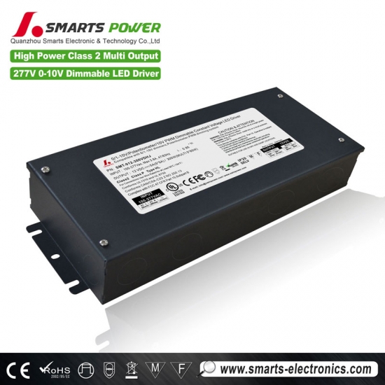 0-10v dimmable 300w led driver