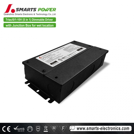277v 150w 5 in 1 dimmable led driver
