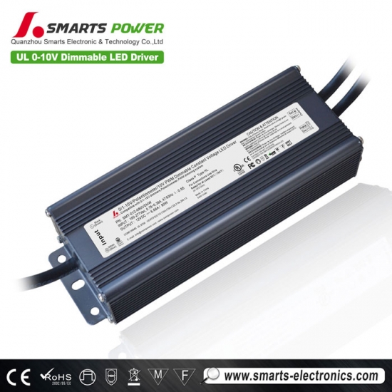 277vac 0-10v dimmable 12v 24v 80w led driver