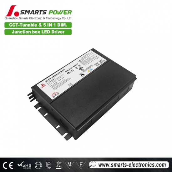 thumbnail image 2 of 300W IP67 Waterproof LED Power Supply - 24V DC Dimmable Driver With 0-10V & TRIAC Control 2 of 10