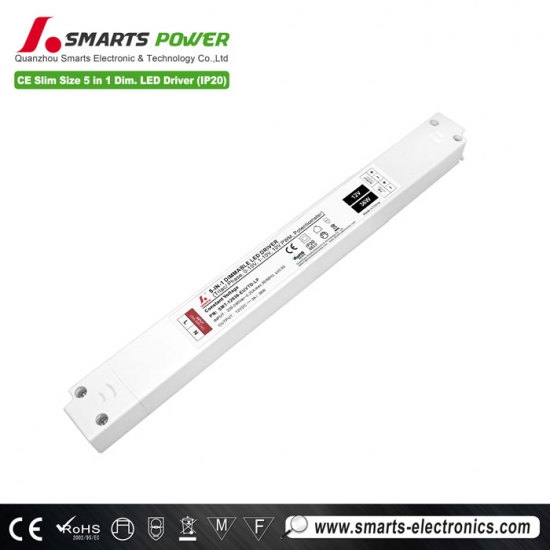 triac 0-10v dimmable linear led power supply