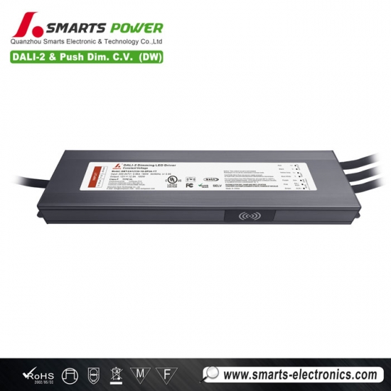 dali-2 & push dimmable led driver 12v