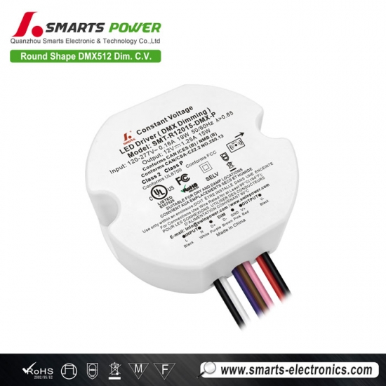 DMX512 dimmable led power supply 24v