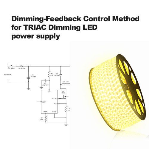Dimming-Feedback Control Method for TRIAC Dimming LED power supply
