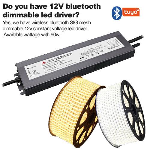 Do you have 12V bluetooth dimmable led driver?