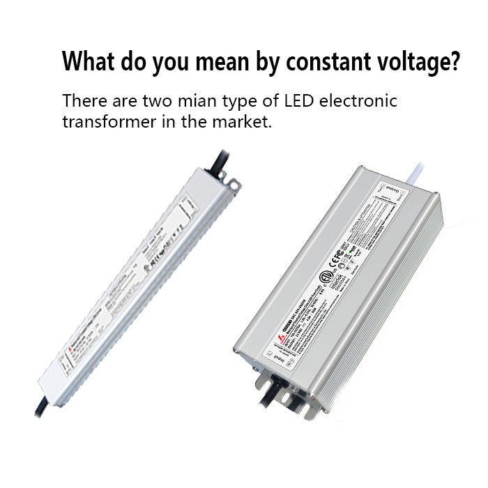 What do you mean by constant voltage?