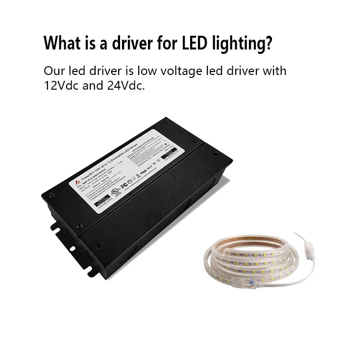 What is a driver for LED lighting?
