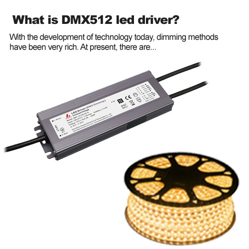 What is DMX512 led driver?