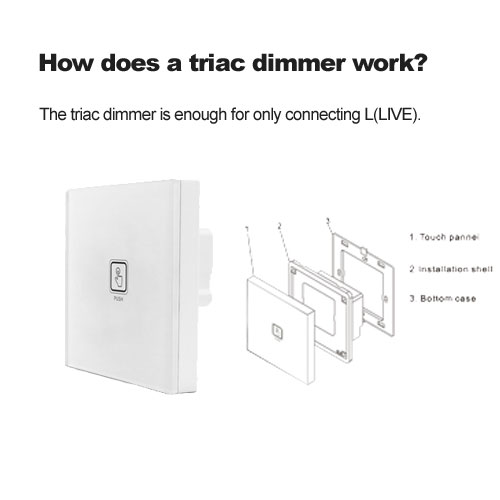 How does a triac dimmer work?