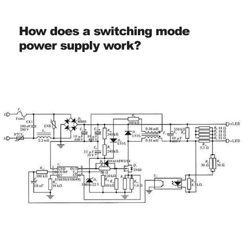 How does a switching mode power supply work?