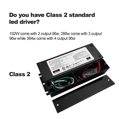 Do you have Class 2 standard led driver?