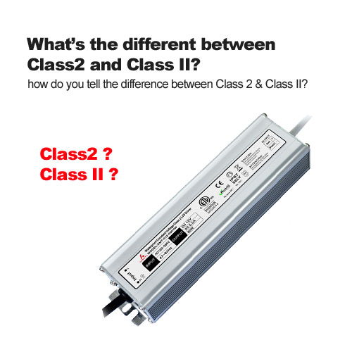 What’s the different between Class2 and Class II?