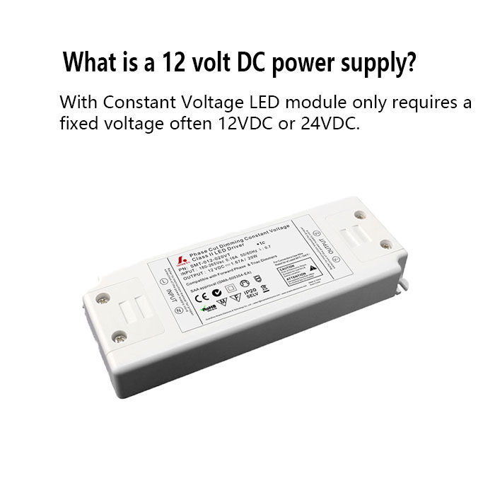 What is a 12 volt Constant Voltage led power supply