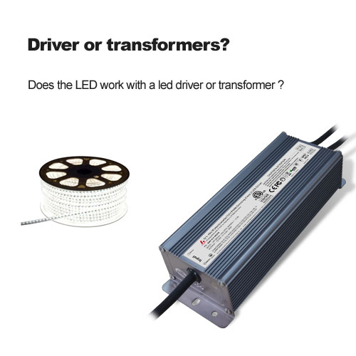 Driver or transformers?