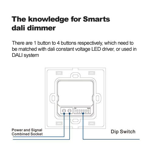 The knowledge for Smarts dali dimmer