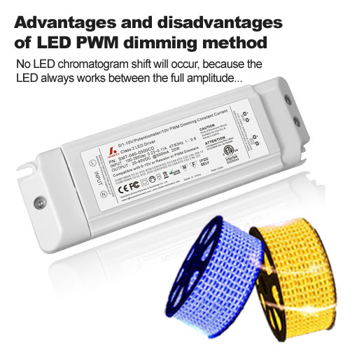 Advantages and disadvantages of LED PWM dimming method