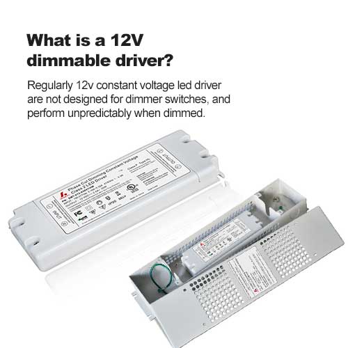 What is a 12V dimmable driver?